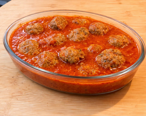 Cosy Hidden Veg Meatballs in Tomato Sauce