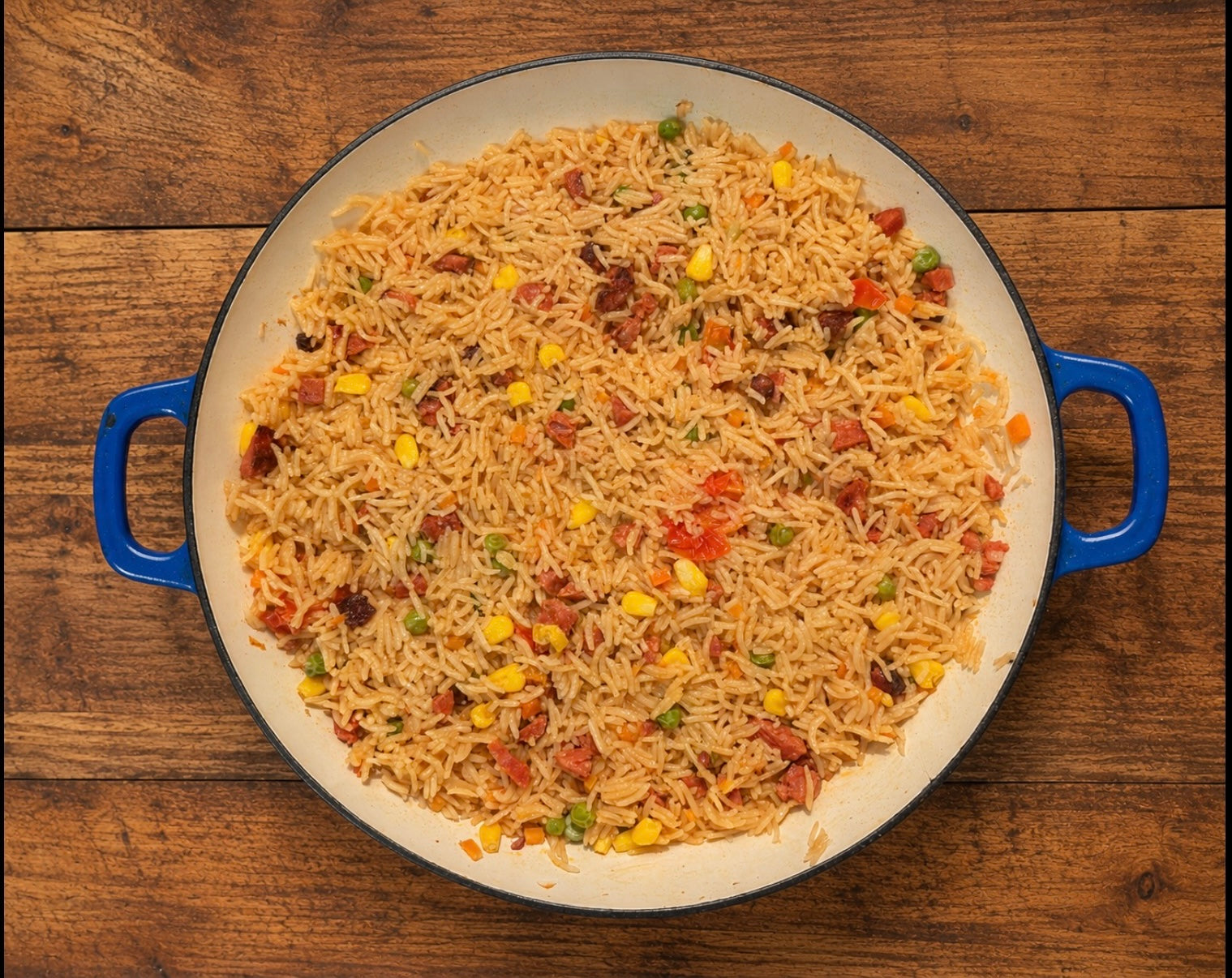 Chicken and Chorizo Rice Bake