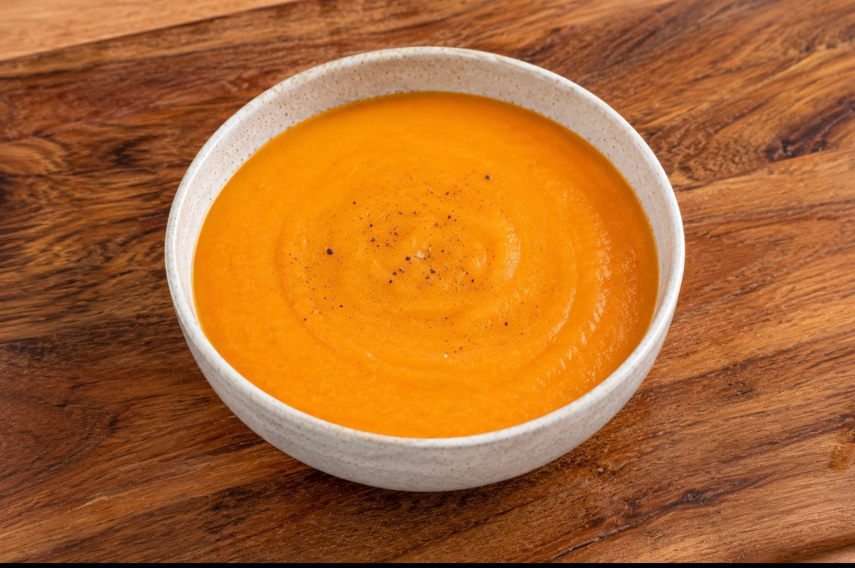 Pumpkin, Carrot & Sweet Potato Soup