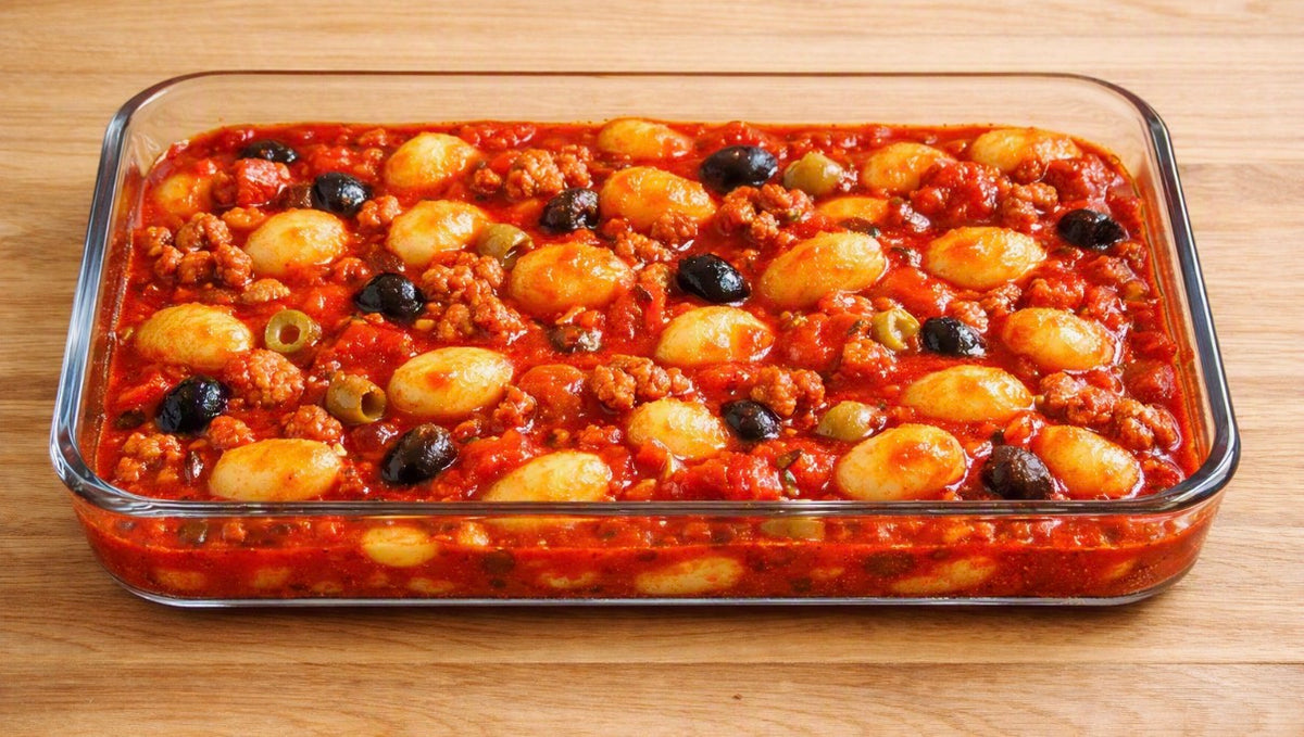Chorizo, Tomato & Olive Gnocchi