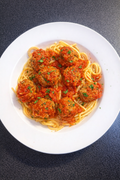Cosy Hidden Veg Meatballs in Tomato Sauce